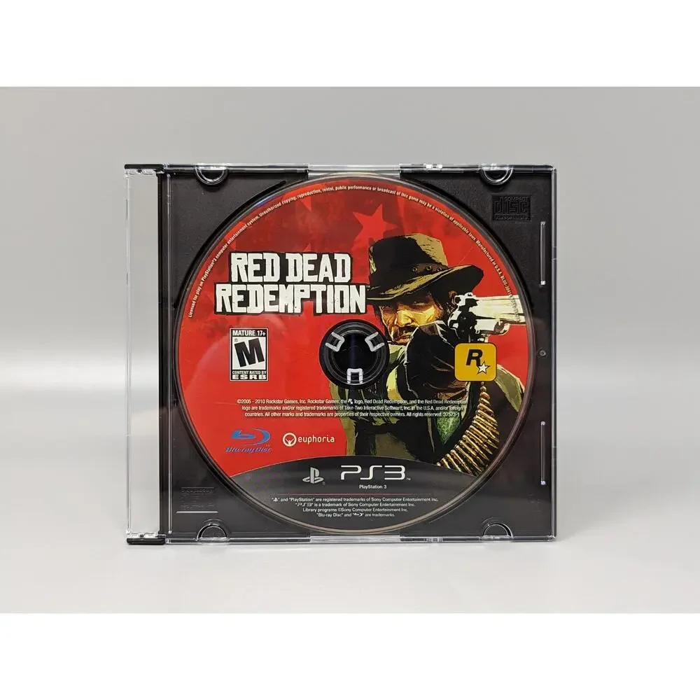 Red Dead Redemption Sony PlayStation 3, 2010 PS3 Disc Only in Jewel Case